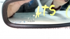 Зеркало внутрисалонное Cadillac ATS 13-19 черное автозатемнение с рамкой, царапина