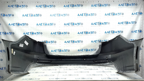 Бампер задний голый Ford Fusion mk5 19-20 под 4 парктроника без Park Assist, серебро, царапины