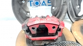 Set etriere cu discuri de frana si capace Audi Q5 80A 18-24