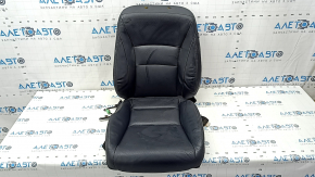 Tapiterie scaun sofer Honda Accord 13-17 piele neagra perforata, incalzita, contact cu apa, crapata, pentru curatare chimica