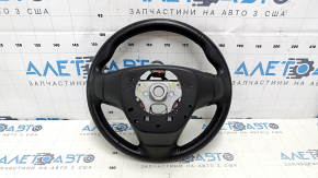 Руль голый Cadillac ATS 13- кожа черная, без кнопок, царапины, вмятина, тычки, под чистку
