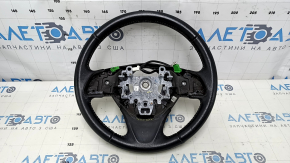 Руль голый Mitsubishi Outlander Sport ASX 10-16 кожа, черный, царапины, потертости