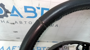 Руль голый Mitsubishi Outlander Sport ASX 10-16 кожа, черный, царапины, потертости