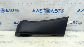Decorație laterală scaune spate stânga Honda Accord 13-17 piele neagră, pentru curățare chimică