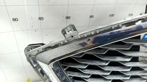 Решетка радиатора grill в сборе с обрамлением Ford Fusion mk5 19-20 хром, titanium, песок, тычки