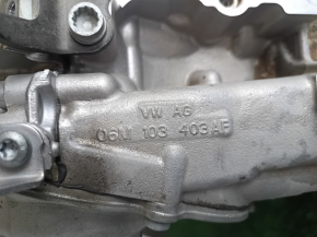 Двигатель Audi Q5 80A 18-20 3.0T CWGD, 96к, повреждение водой, клин, эмульсия, на запчасти