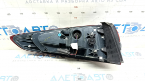 Фонарь внешний крыло правый Ford Fusion mk5 17-20 с хром молдингом, царапины