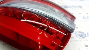 Фонарь внешний крыло правый Ford Fusion mk5 17-20 с хром молдингом, царапины