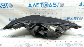 Фара передняя левая в сборе Ford Fusion mk5 17-20 LED, с DRL, с блоком, песок, царапины