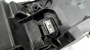 Фара передняя левая в сборе Ford Fusion mk5 17-20 LED, с DRL, с блоком, песок, царапины