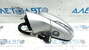 Зеркало боковое левое в сборе Ford Fusion mk5 13-20 14 пинов, BSM, автозатемнение, поворотник, подогрев, подсветка, серебро