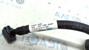 Зеркало боковое правое в сборе Ford Fusion mk5 13-20 12 пинов, BSM, поворотник, подогрев, посветка, серебро, царапины