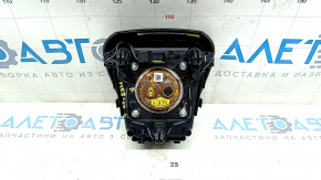 Подушка безопасности airbag в руль водительская Ford Fusion mk5 17-20 черная, ржавый пиропатрон