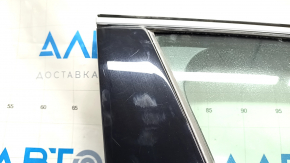 Ansamblu ușă față dreapta Ford Fusion mk5 13-20 fără cheie, argintiu UX, zgârieturi pe suprapunere