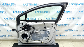 Ansamblu ușă față dreapta Ford Fusion mk5 13-20 fără cheie, argintiu UX, zgârieturi pe suprapunere