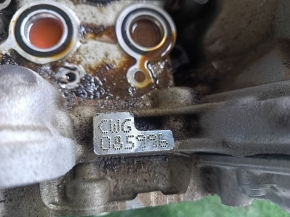 Двигатель Audi Q5 80A 18-20 3.0T CWGD, 96к, повреждение водой, клин, эмульсия, на запчасти