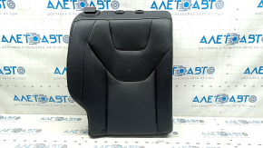 Rândul din spate scaune partea inferioară Ford Fusion mk5 17-20 piele neagră, perforată, titan, pentru curățare chimică