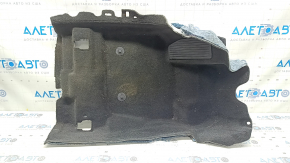 Покрытие пола переднее левое Ford Fusion mk5 19-20 hybrid, plug-in, черное, под чистку