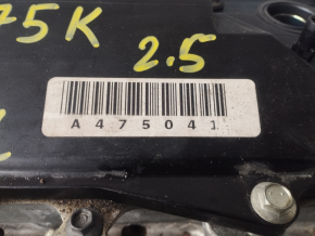 Двигатель Toyota Camry v70 18-20 2.5 A25A-FKS 75к, клин, повреждение водой, эмульсия, на запчасти