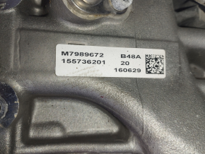Двигатель BMW X1 F48 16-19 2.0т B46A20B 84к, повреждение водой, клин, эмульсия, на запчасти