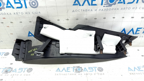 Decorație stâlp spate dreapta jos Ford Fusion mk5 17-20 negru, plastic alb