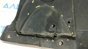 Защита переднего бампера Toyota Camry v70 18-24 примята, надорвана, потерта