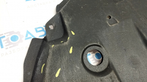 Защита переднего бампера Toyota Camry v70 18-24 примята, надорвана, потерта
