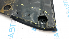 Защита днища левая Toyota Camry v70 18-24 примята, надорвана, потерта