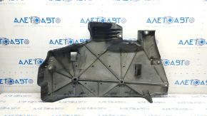 Защита днища задняя левая Toyota Camry v70 18-24 2.5, 3.5 FWD надорвана, потерта