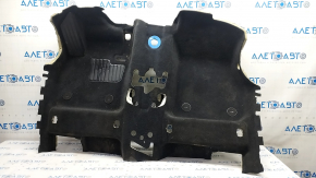 Покрытие пола передняя часть BMW X1 F48 16-22 черное, под чистку