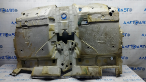 Покрытие пола передняя часть BMW X1 F48 16-22 черное, под чистку