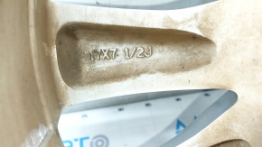 Диск колесный R17х7.5J Toyota Camry v70 18-20 бордюрка, сломан ниппель