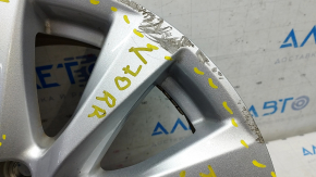 Диск колесный R17х7.5J Toyota Camry v70 18-20 бордюрка, сломан ниппель