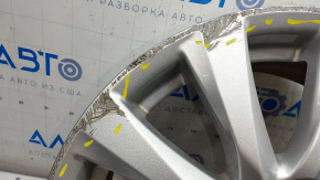 Диск колесный R17х7.5J Toyota Camry v70 18-20 бордюрка, сломан ниппель