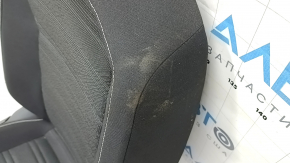Пассажирское сидение VW Tiguan 22-24 без airbag, механическое, подогрев, ткань черная, белая строчка, под чистку