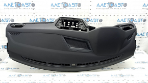 Panou frontal Torpedo cu AIRBAG VW Tiguan 18-24 negru, pyropatron ruginit