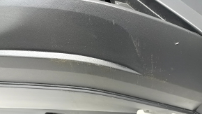 Губа переднего бампера VW Tiguan 22-24 структура, под парктроники, примята, царапины