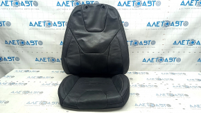 Tapițerie scaun șofer Ford Fusion mk5 17-20 titan, piele neagră, curățabil uscat