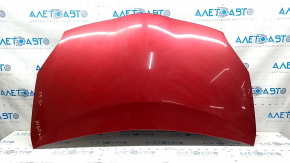 Капот голый Toyota Prius 30 10-15 красный 3R3, алюминий