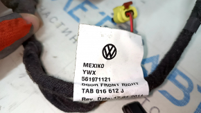 Проводка двери передняя правая VW Passat b7 12-15 USA