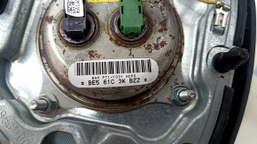 Подушка безопасности airbag в руль водительская BMW 5 F10 11-16 черная, Sport, ржавый пиропатрон