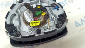 Подушка безопасности airbag в руль водительская BMW 5 F10 11-16 черная, Sport, ржавый пиропатрон