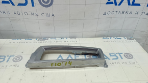 Накладка шифтера BMW 5 F10 11-16 малая, хром, тычки, царапина