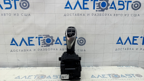 Шифтер КПП BMW 5 F10 11-16 M-pack царапины на хроме, потерта кожа