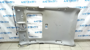 Обшивка потолка Toyota Prius 30 10-15 серая, под люк панораму, надрывы, царапины, под химчистку