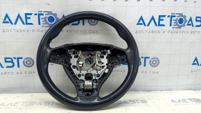 Volan gol BMW 5 F10 11-16 piele neagra, sub petale, incalzit, zgarieturi, denivelari