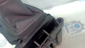 Шифтер КПП BMW 5 F10 11-16 M-pack царапины на хроме, потерта кожа