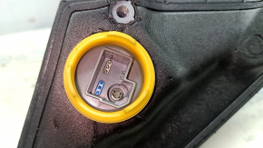 Oglinda laterala stanga completa BMW 5 F10 11-16 9 pini, semnalizator, alb, zgarieturi, abraziune, nisip
