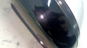 Oglinda laterala stanga completa BMW 5 F10 11-16 9 pini, semnalizator, alb, zgarieturi, abraziune, nisip