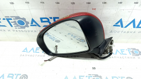 Зеркало боковое левое в сборе Toyota Prius 30 10-15 5 пинов, красное